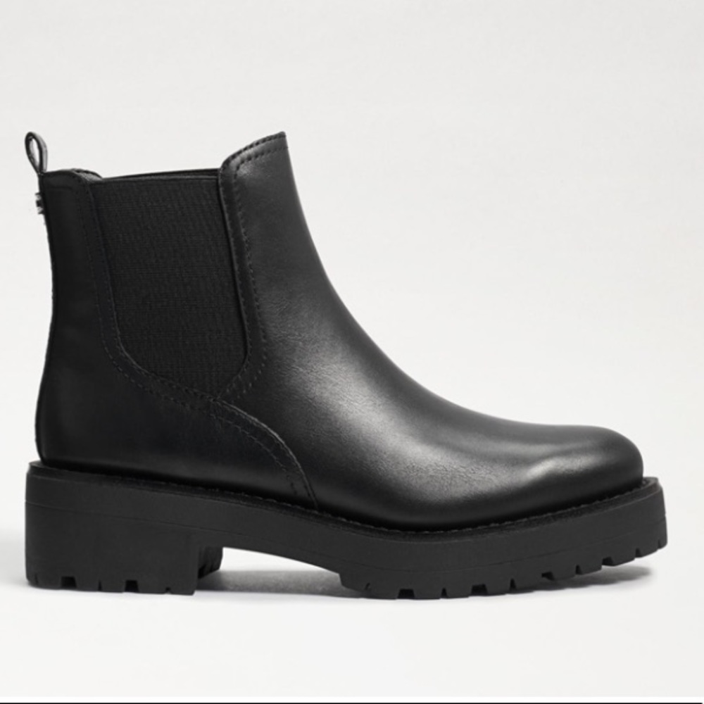 JUSTINA LUG SOLE CHELSEA BOOT 7.5 Sam Edelman waterproof